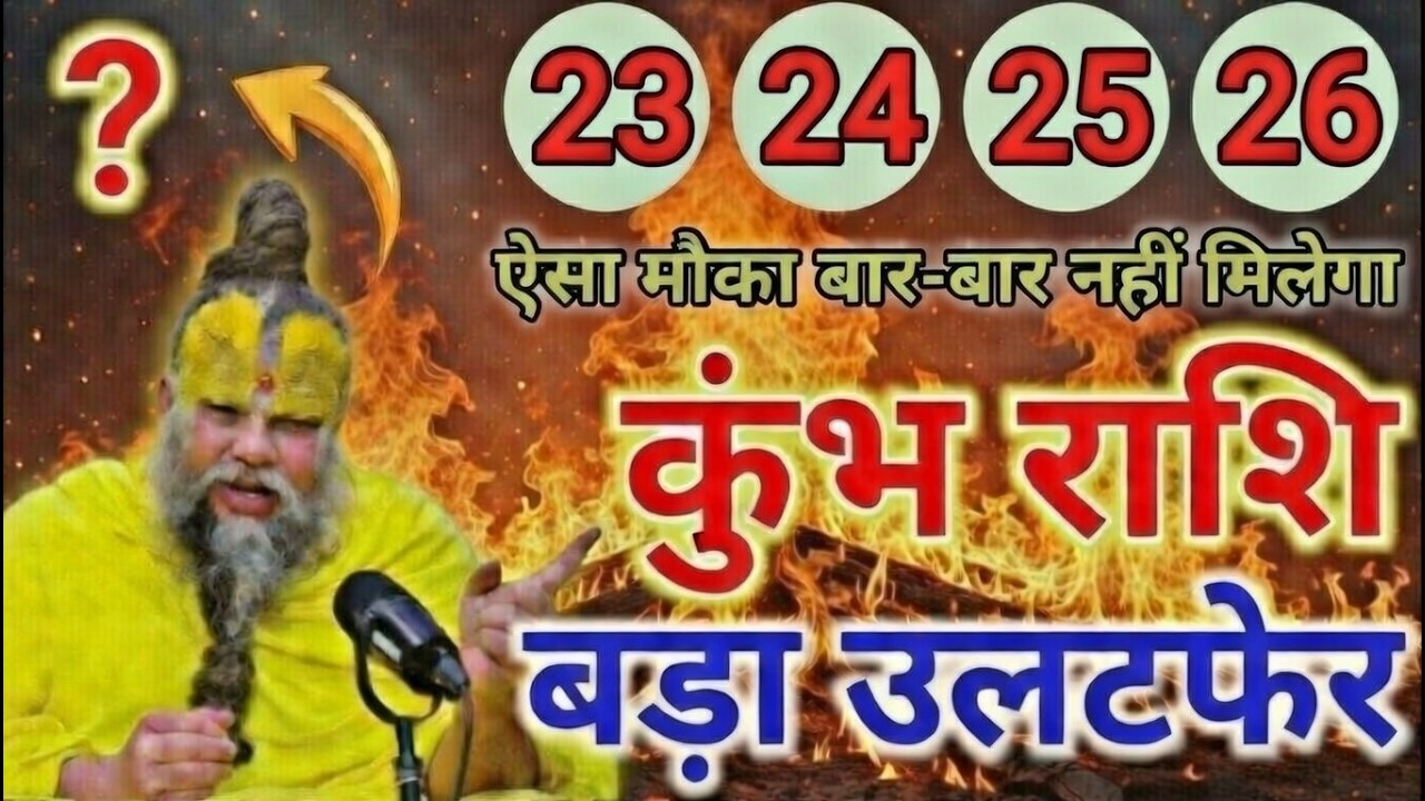 कुंभ राशि: 21, 22, 23, 24 फरवरी बड़ा उलटफेर! 😱 ऐसा मौका बार-बार नहीं मिलेगा | Kumbh Rashi Today