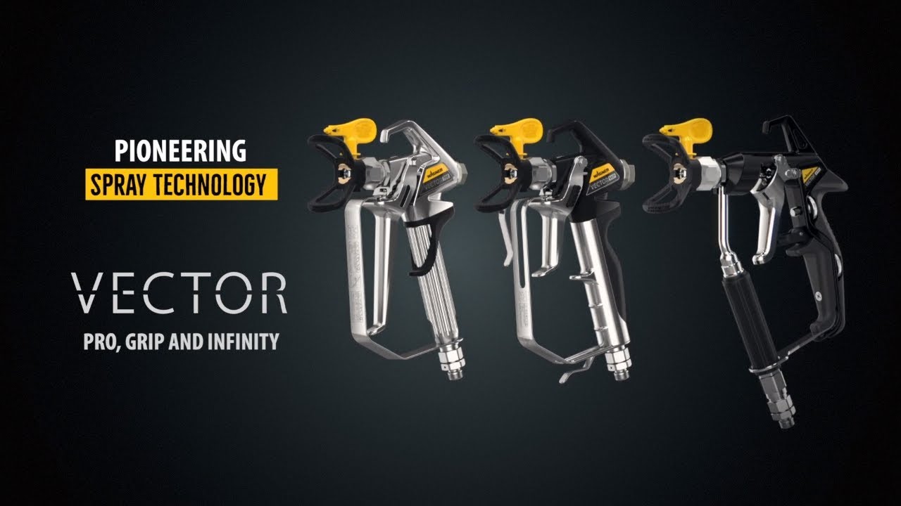 Pioneering Spray Technology from WAGNER - VECTOR Pro, Grip and Infinity