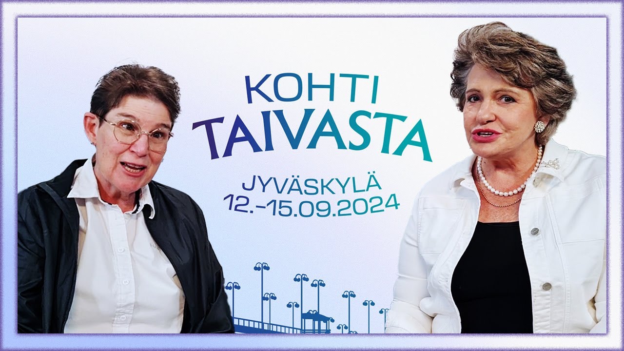 Suzetten ja Gaylen terveiset Kohti Taivasta -tapahtumaan tulijoille