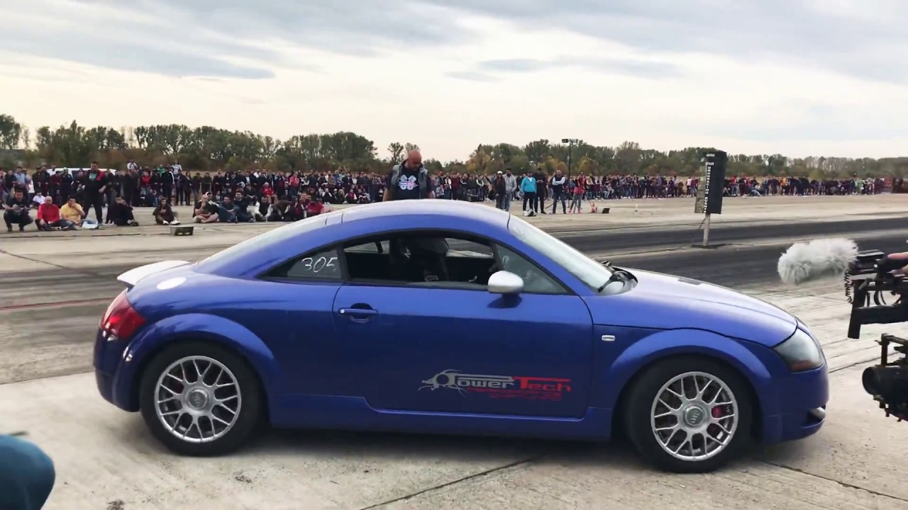 500hp Audi TT 1.8T Dragracing Events Romania