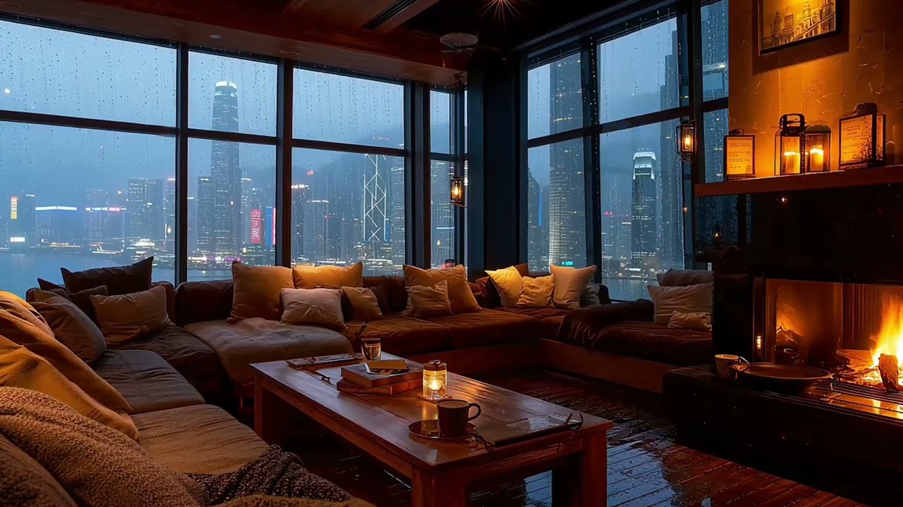 Victoria Harbour Rainy Night Jazz | 維港夜雨爵士咖啡館