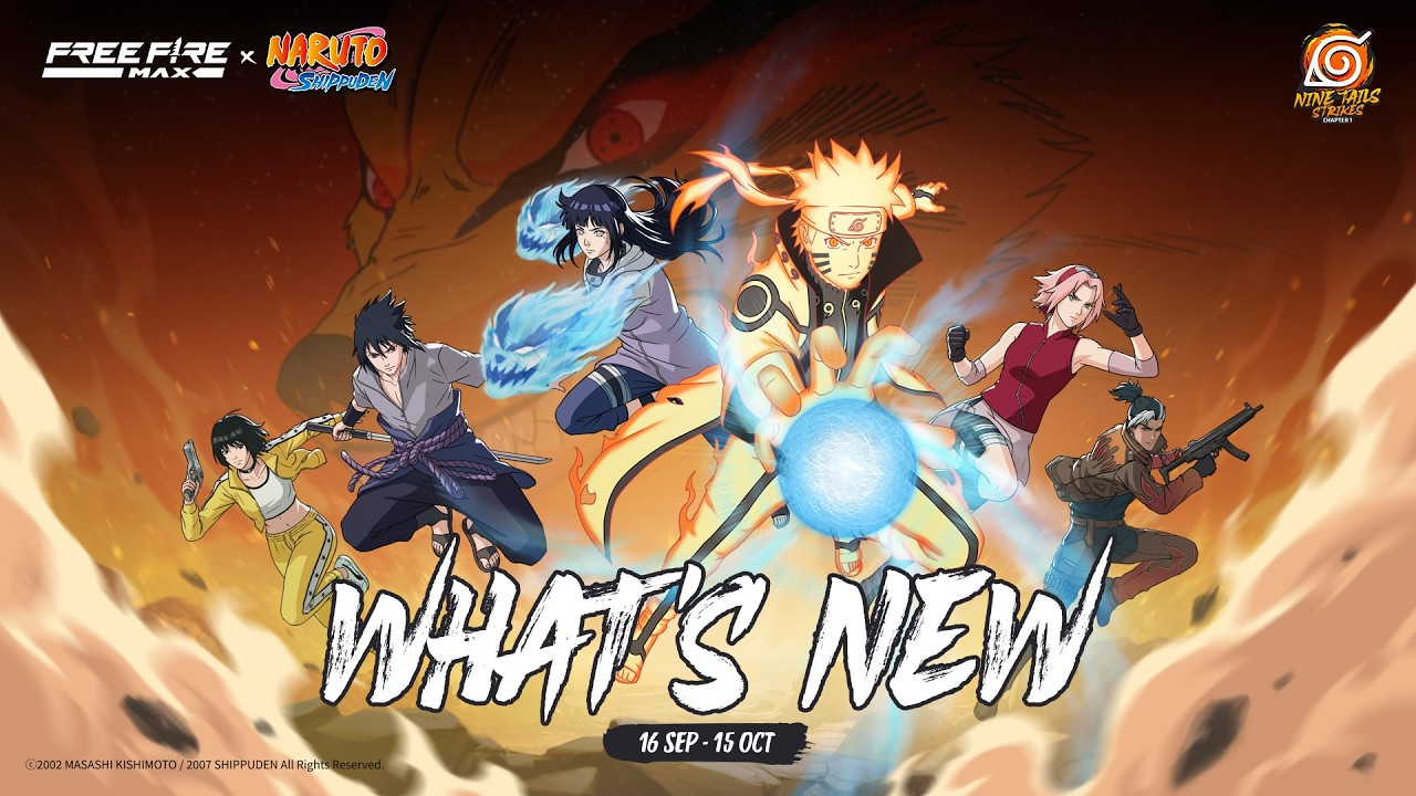 Free Fire MAX x NARUTO SHIPPUDEN | What's New?