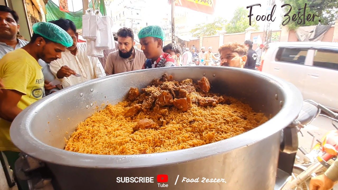 Ali Bhai Murgh Pulao | Top Best Murgh Pulao in Faisalabad | One of The Best Pulao | Food Zester.