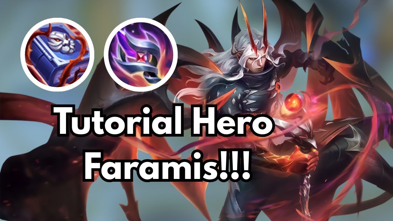 Tutorial Faramis mid lane!!! | FARAMIS MLBB TUTORIAL 