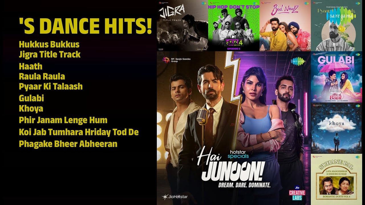 2024 Dance Dhamaka! 🕺💃 | Madhubanti Bagchi Songs | Hukkus Bukkus | Jigra Title Track | Haath