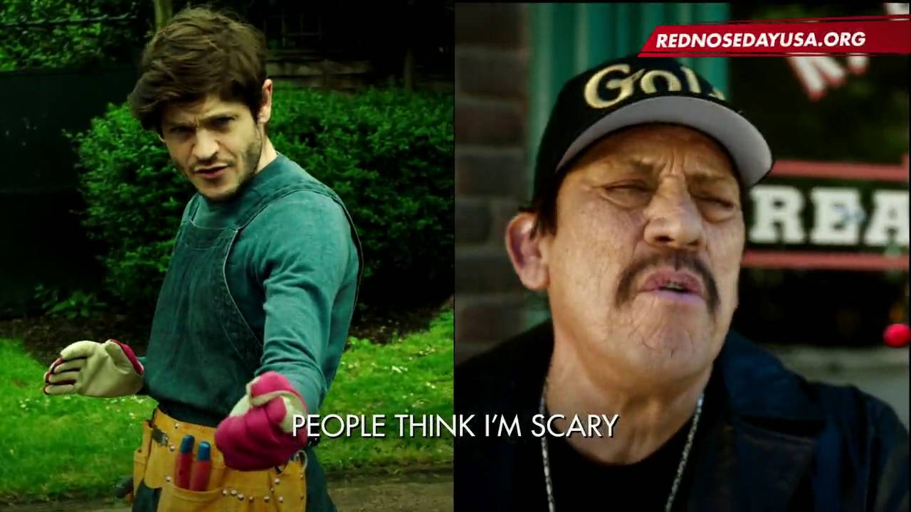 Scary Guys Love Red Nose Day Too