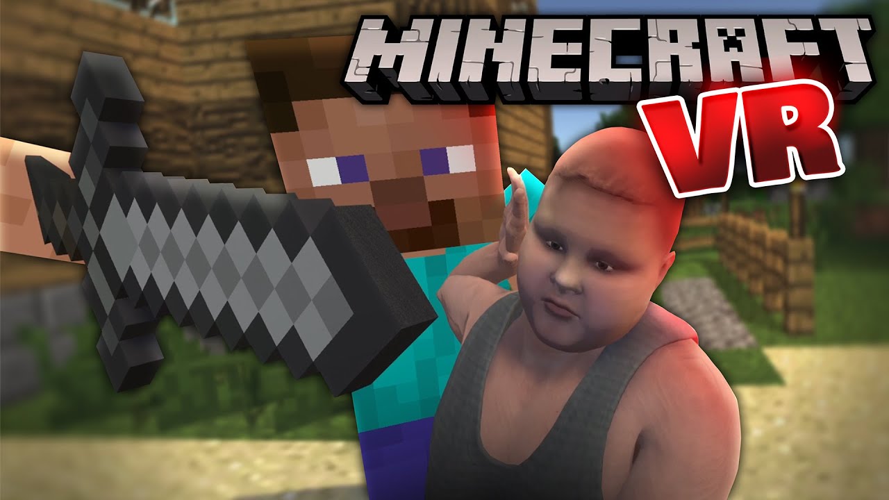 Minecraft in VR..