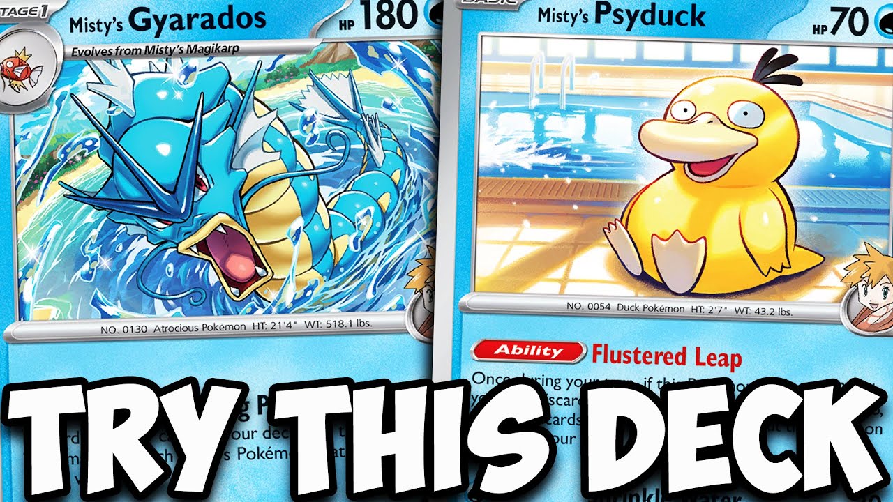 You Have To Try This Misty's Gyarados Deck!
