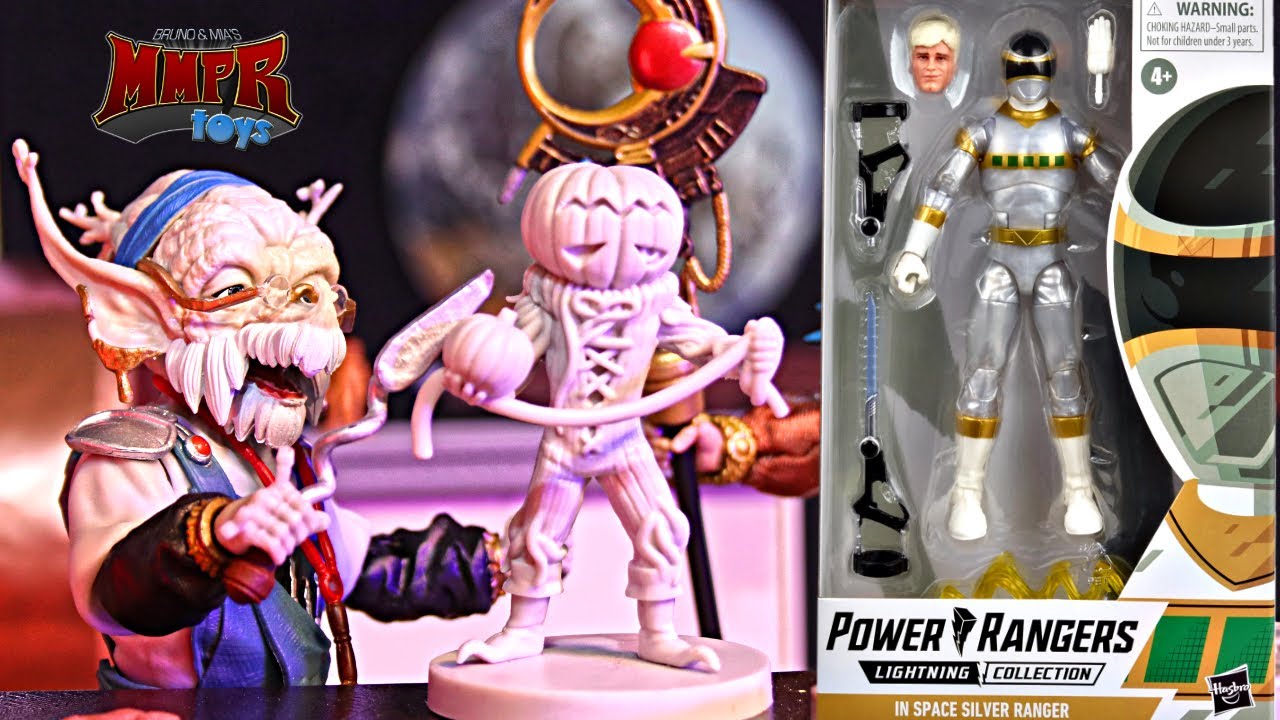 Power Rangers Lightning Collection MMPR Finster & In Space Silver Ranger (Pre-orders Available!)