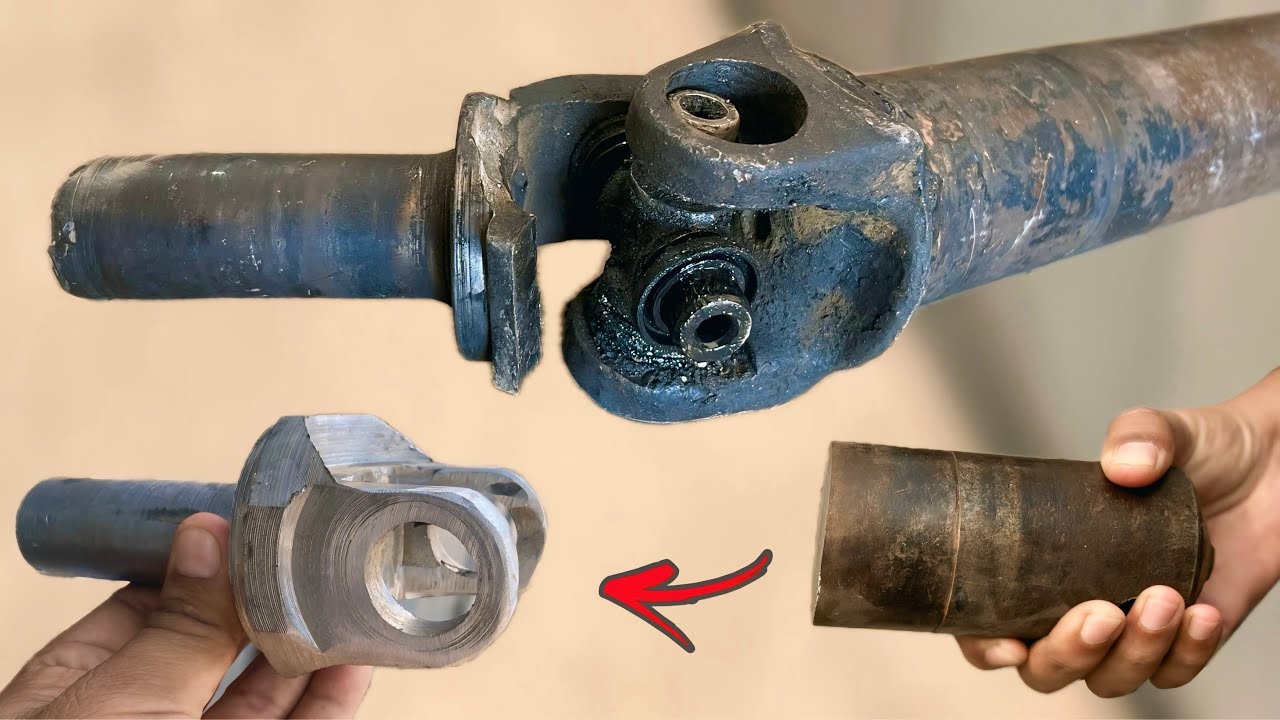 How to Make a New One on a Lathe when The Drive Shaft Slip Yoke Breaks