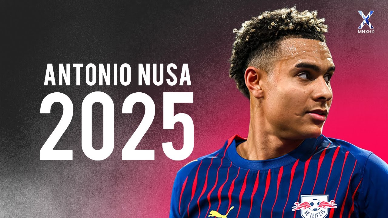 Antonio Nusa 2025 ● Elite Skills, Assists & Goals | HD