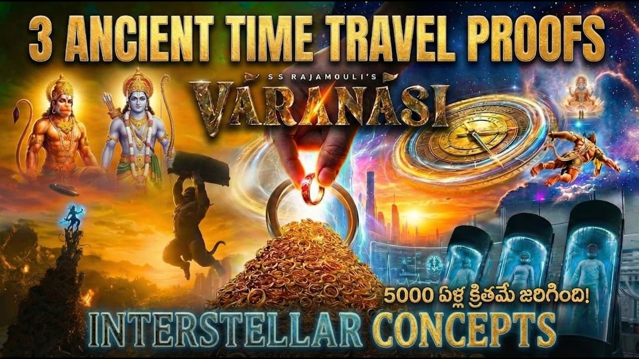 Varanasi Movie Concept 5000 Years Ago? 😱 Time Travel in Puranas (Interstellar Decoded)