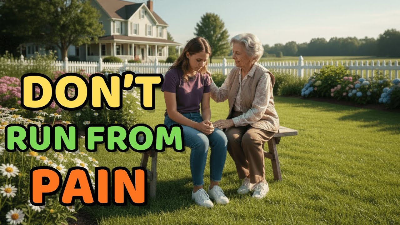 Stop running from pain from grief to growth | Learn English with Stories