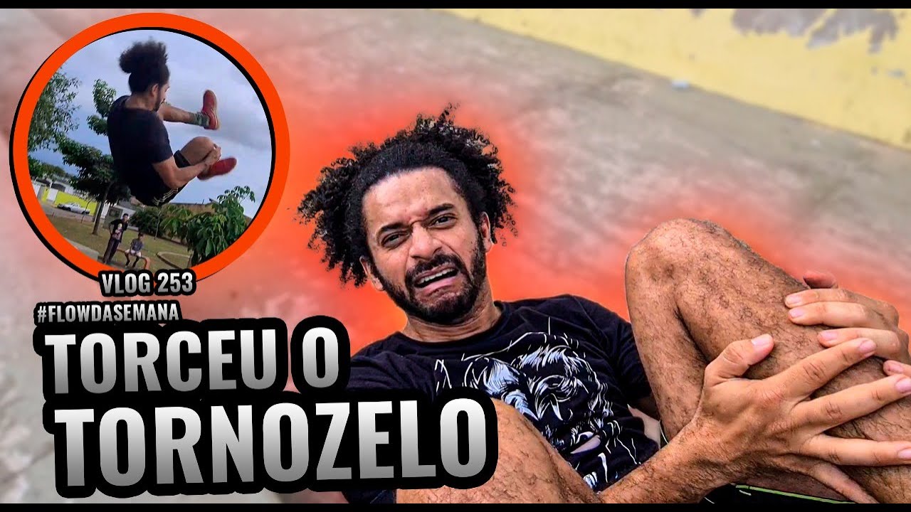 253 - Machuquei o tornozelo #flowdasemana