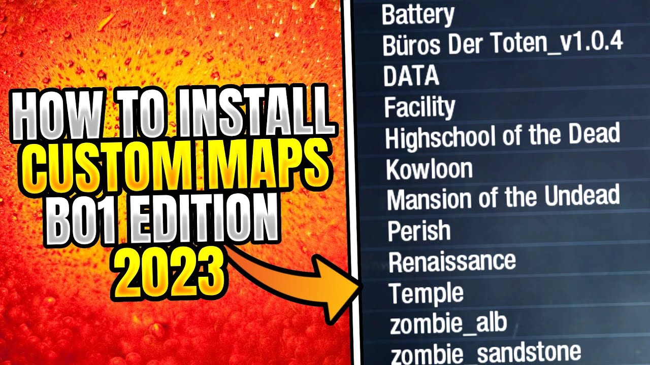 HOW TO INSTALL BO1 CUSTOM ZOMBIES MAPS IN 2023!! (QUICK & EASY!)