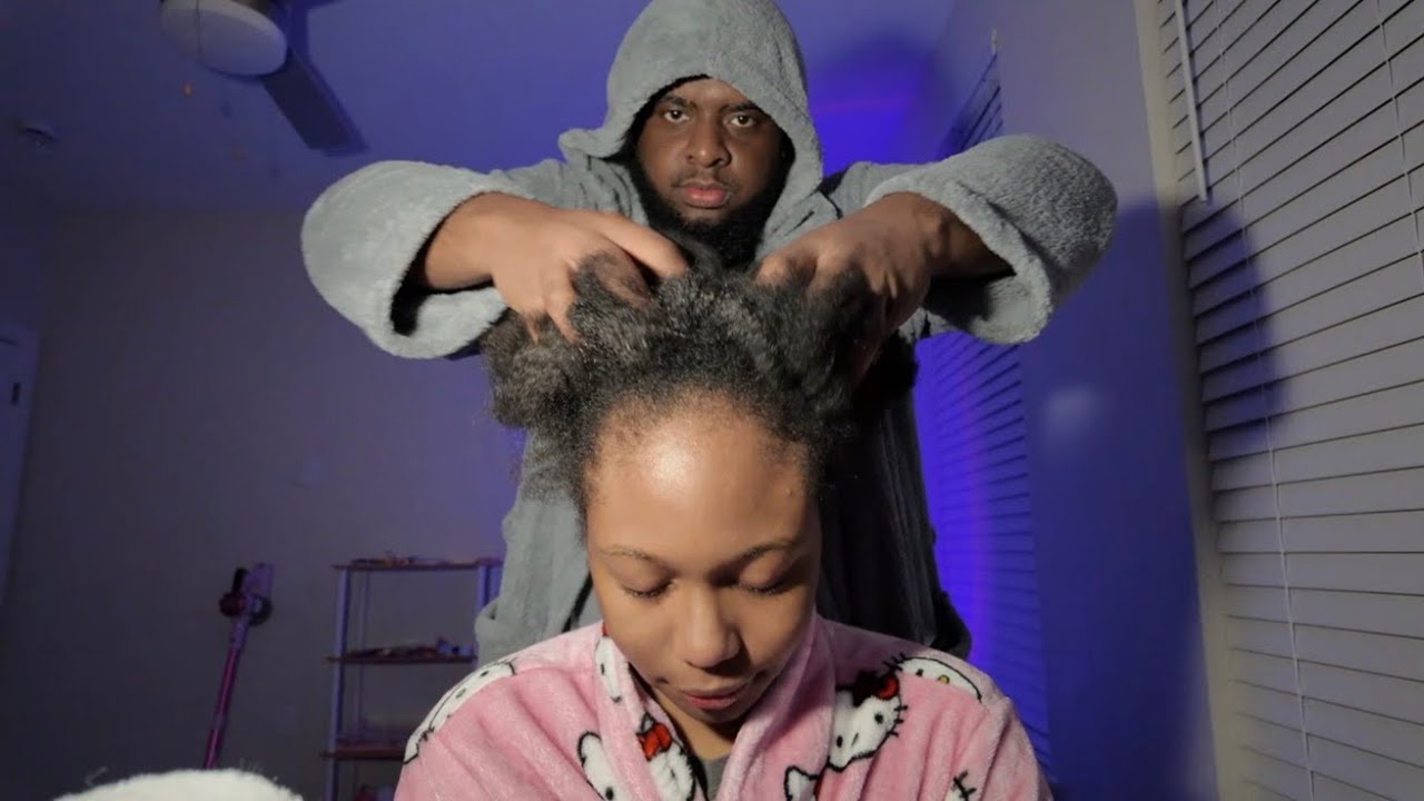 ASMR Fast & Aggressive Head Scratch Massage 💆🏽‍♀️🪮
