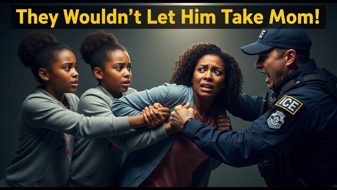 Black Twins Stop ICE Officers From Arresting Their Mom&rdquo;
