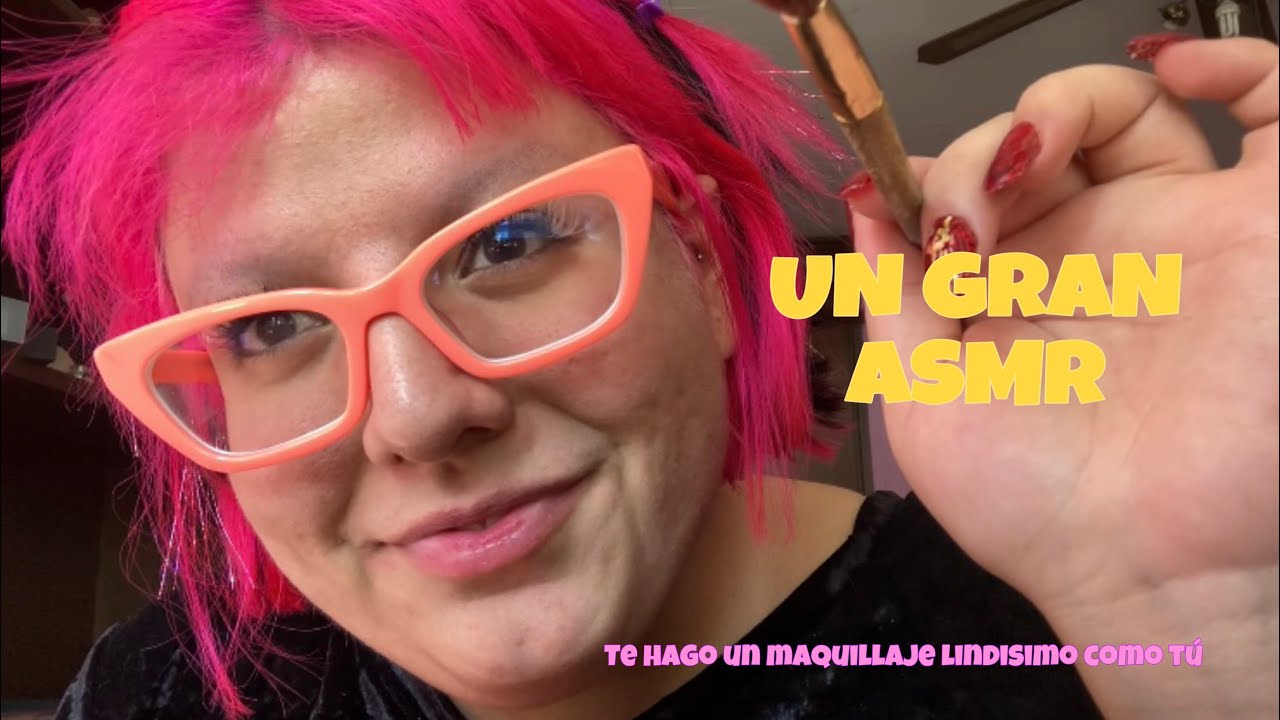 POV: tu amiga egirl favorita te maquilla. ASMR - whispering. Mi primer ASMR
