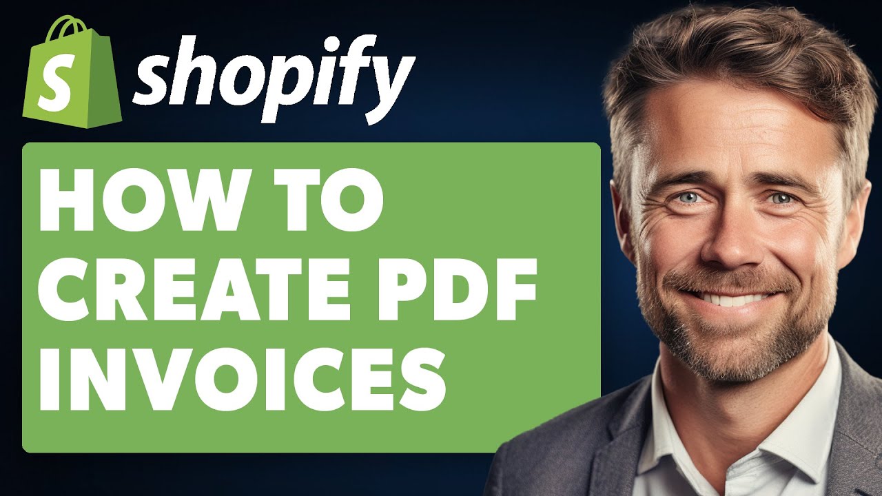 How to Create Professional PDF Invoices for Your Shopify Store (Full 2024 Guide)