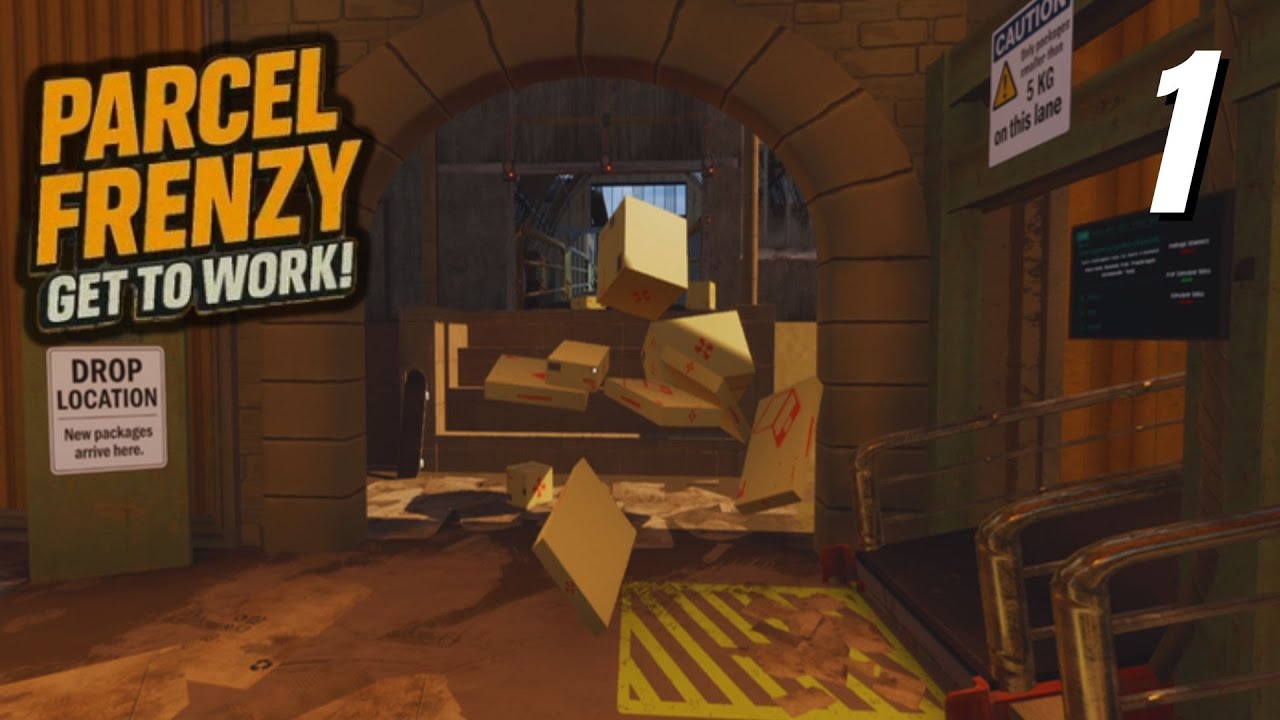 Parcels Getting Out of Control ~ Parcel Frenzy: Get To Work! No Commentary
