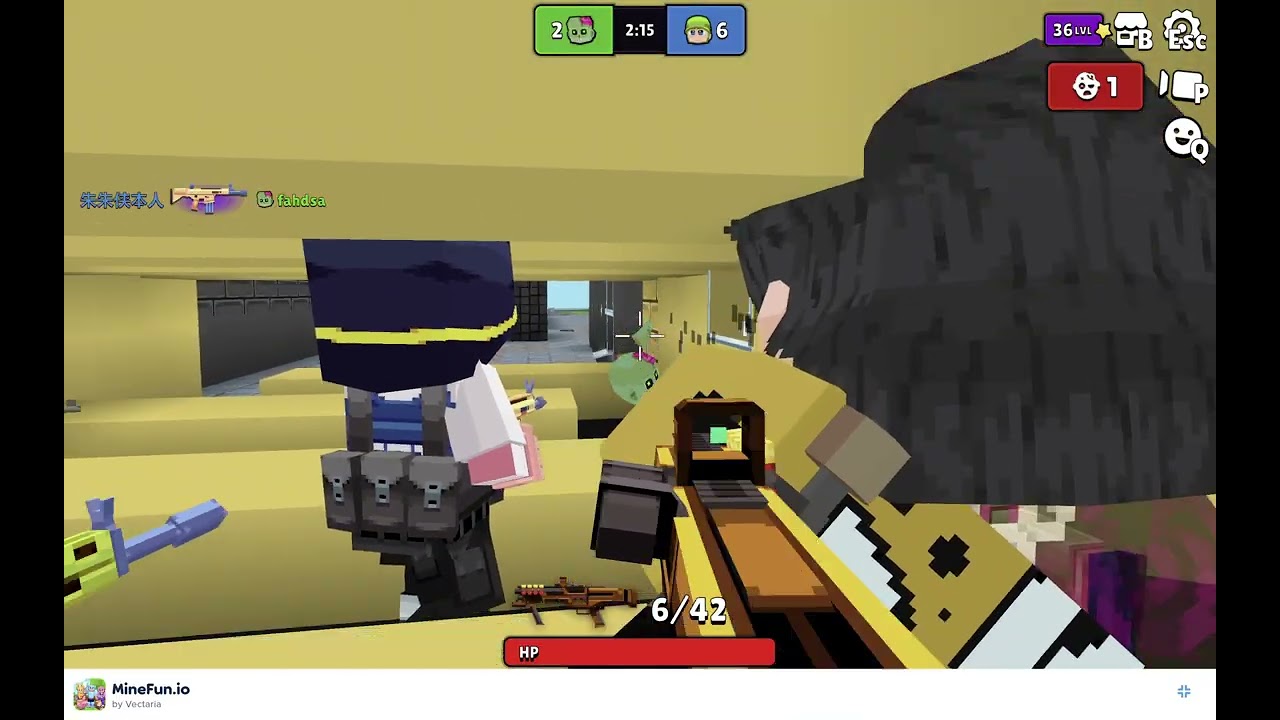No jumping in Minefun.io infection | Hard video.☺️