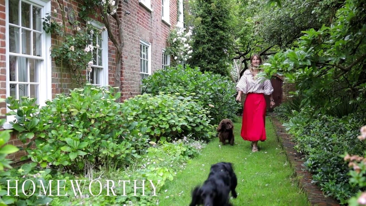 An Antique Dealer's Color-Drenched English Countryside Home and Gardens | House Tour