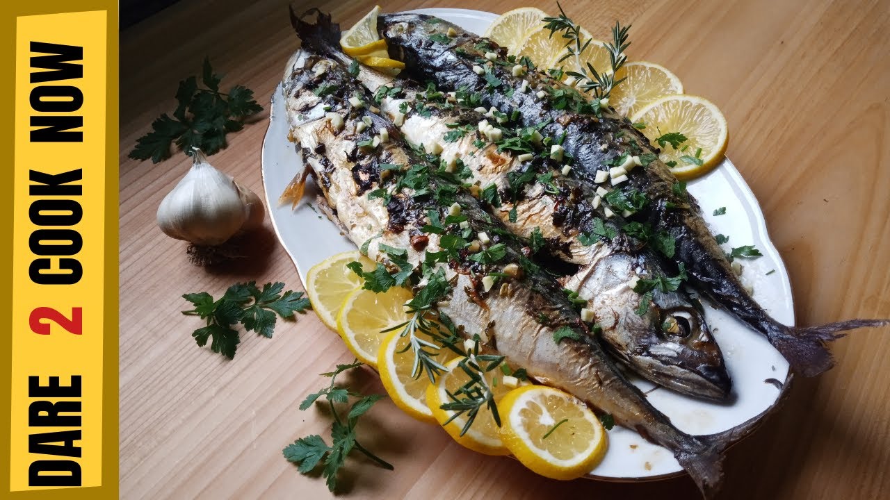 SKUŠA U RERNI || Kako pripremiti skušu u rerni - Mariniranje skuše