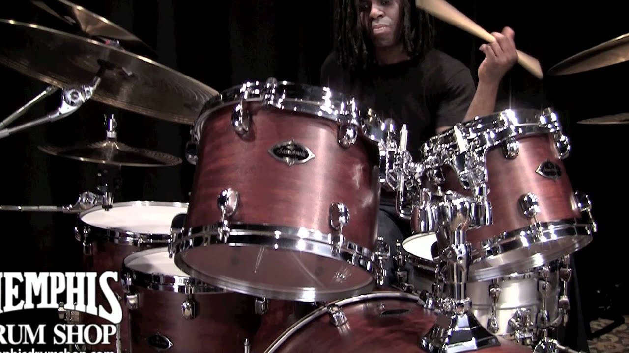 Tama Starclassic Limited Edition Bubinga Birch Drum Set - Natural Satin - Played by Rodney Holmes
