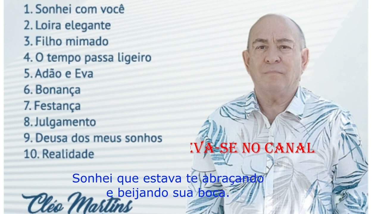 001-Sonhei com você - Compositor - Cleonaldo Martins da Silveira
