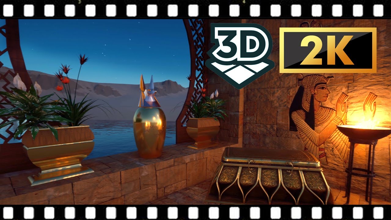 Egypt ASMR 🌟 2K Virtual Tour 💎 An Incredible Journey Through Ancient Egyptian Temples | Immersive