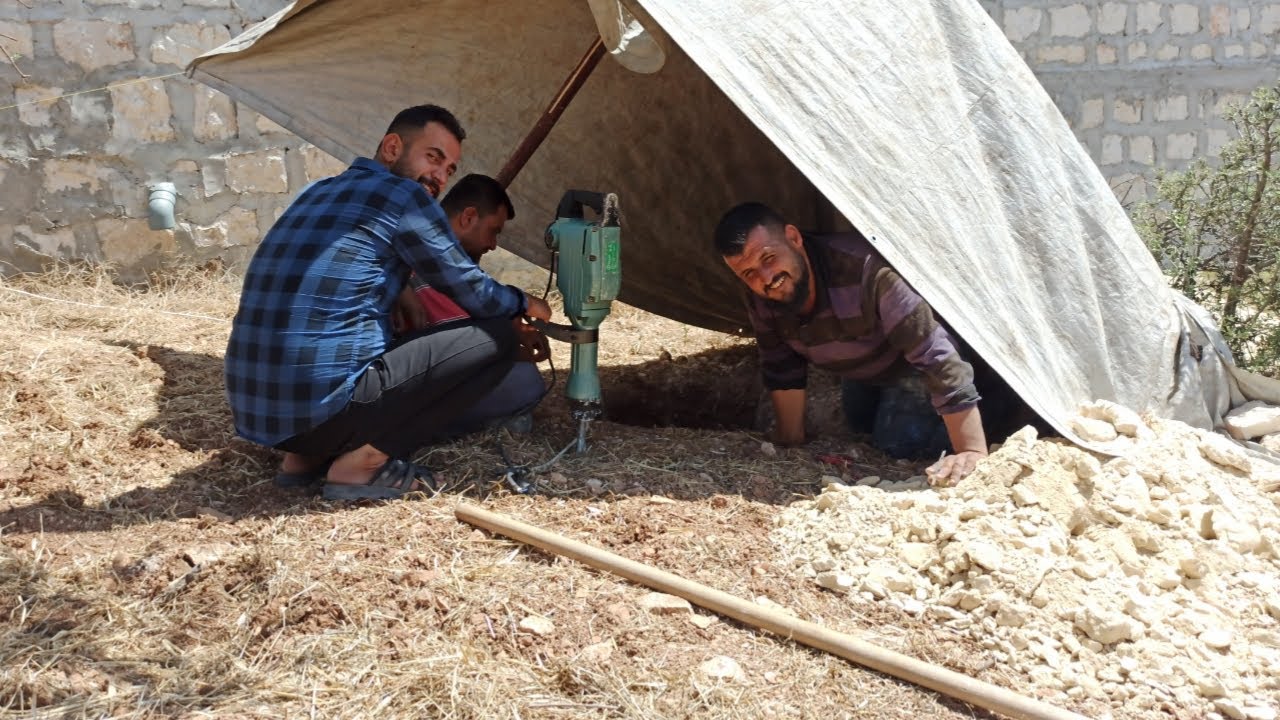 جولة جديدة بترميم بيت خالو /شوفوا وين وصلوا بالتصليحات/كان يوم متعب كتير هلكنا /تغدينا بين الطبيعة