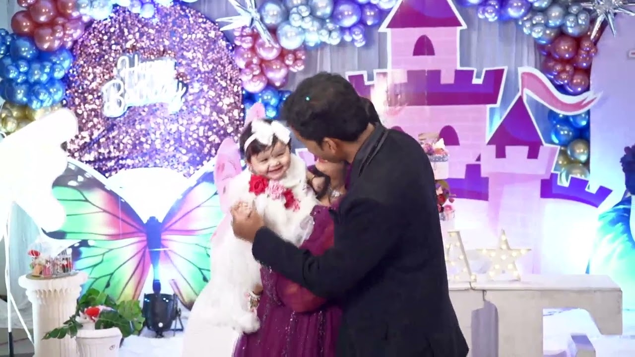 My daughter's 1st birthday celebration #IRA#turnsONE
