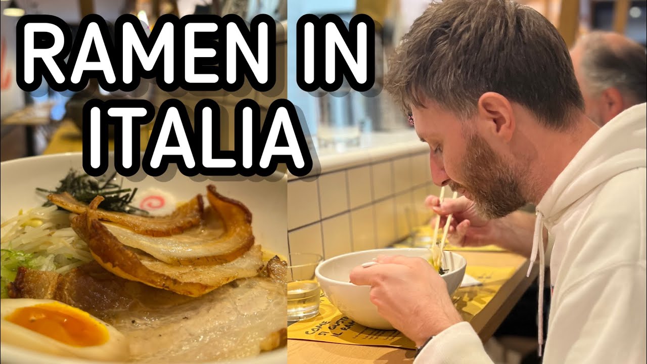 Ho mangiato per la prima volta il Ramen in Italia