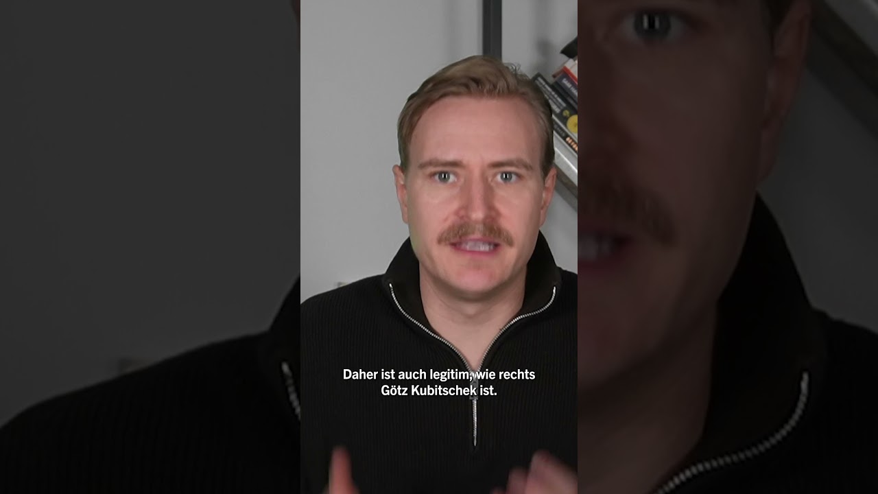 Götz Kubitschek beweist logisch, warum es Rechte wie ihn geben muss!