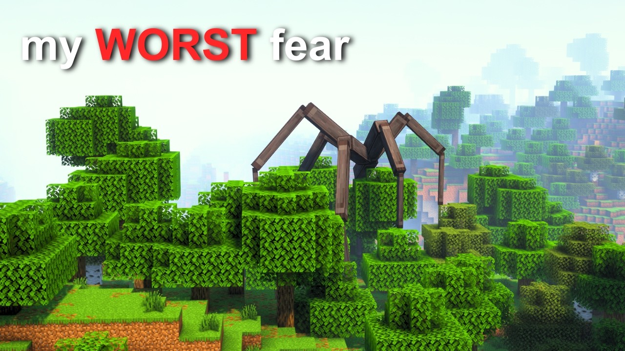 I Played a Realistic Spider mod with Arachnophobia