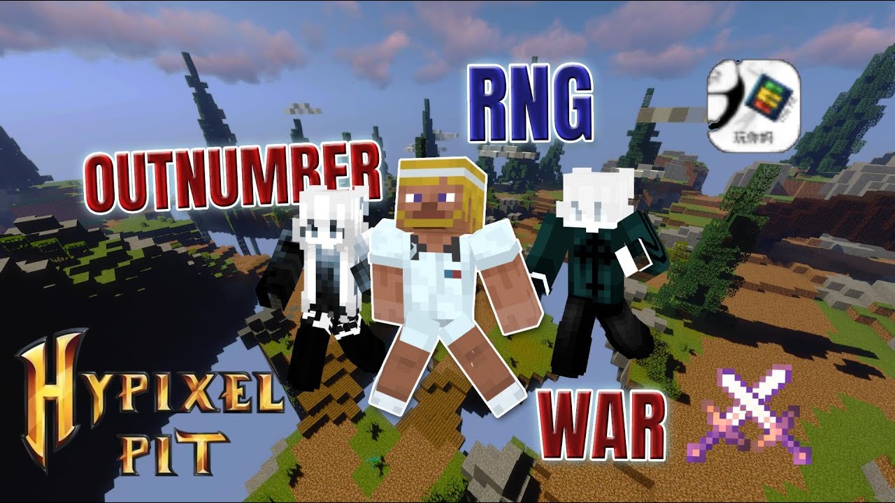 Hypixel Pit | Fighting 7 groups