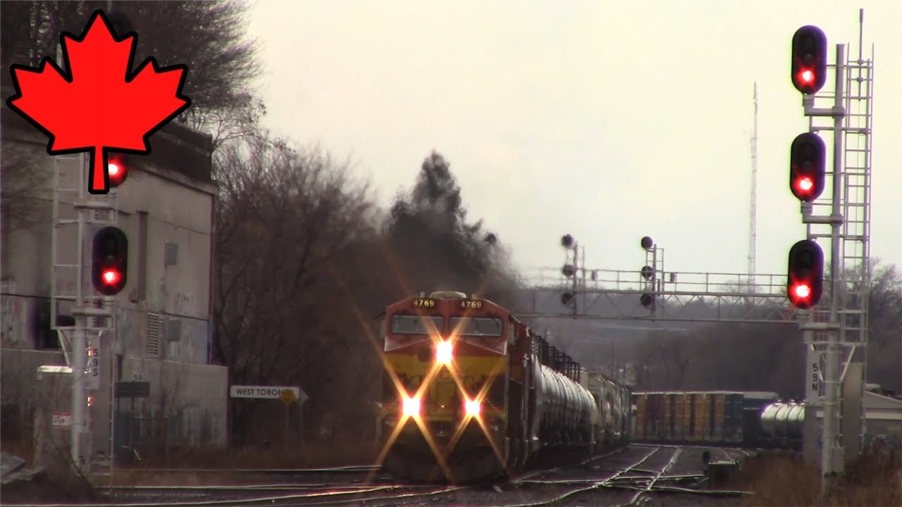 Canadian Pacific [CPKC]: Encuentro De ES44AC's - Lambton Yard - West Toronto | Junction Triangle