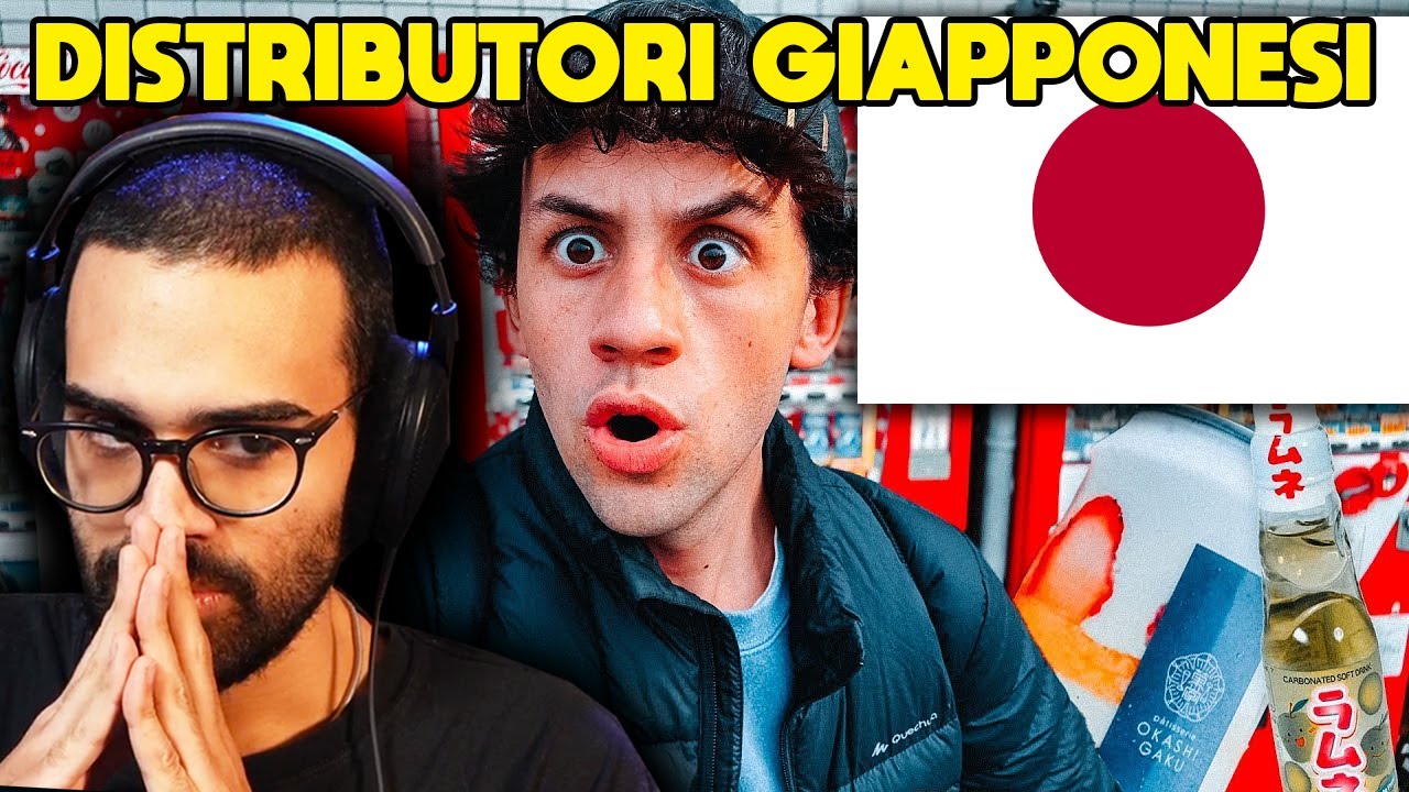 Dario Moccia REAGISCE ai Distributori Automatici a TOKYO di EFREM