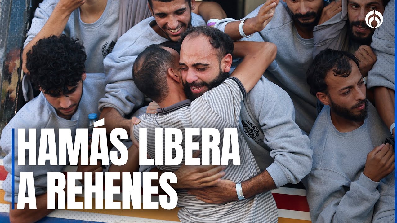 Así fue la entrega de rehenes por parte de Hamás a Israel tras dos años de cautiverio