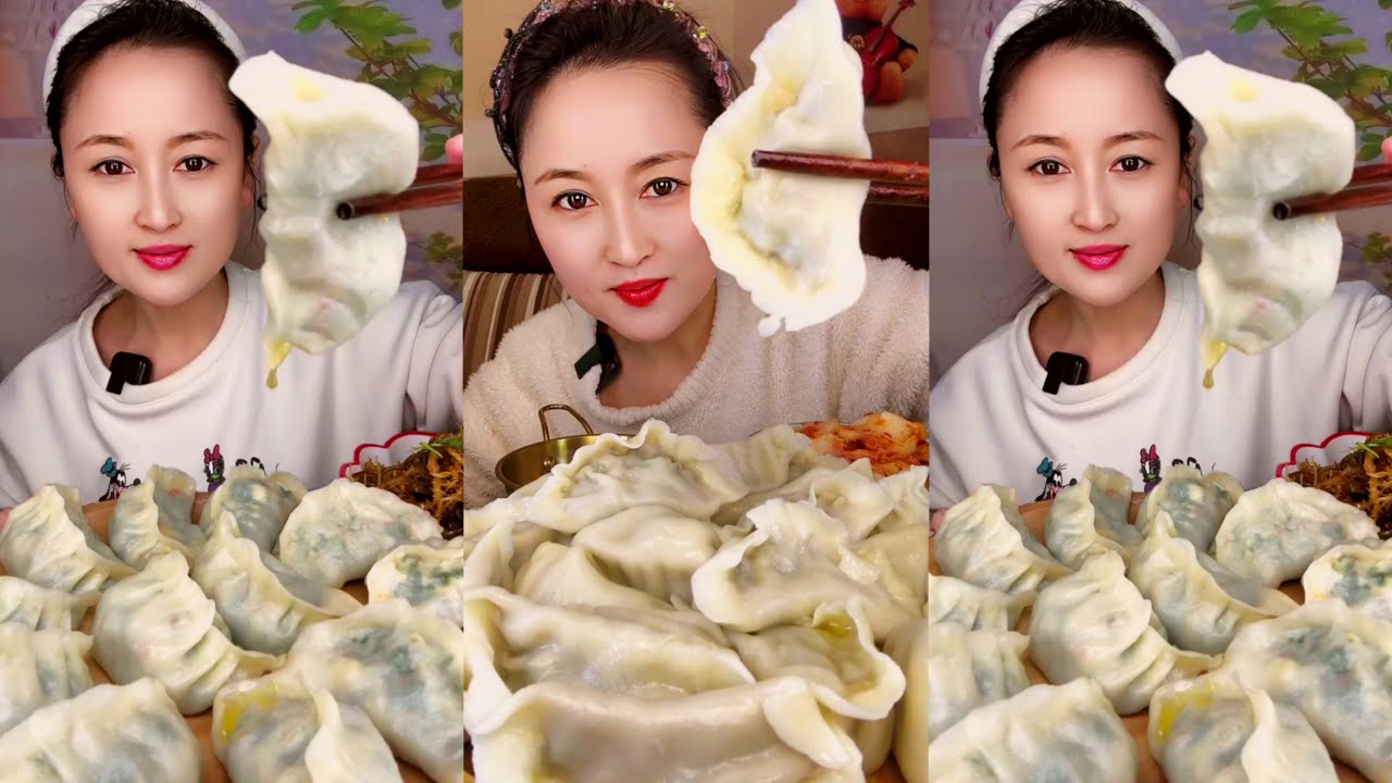 Eating Dumplings MUKBANG Fast | 만두 먹방 CME 먹방 ASMR