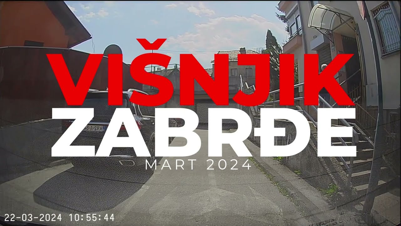 Reverse CAM: Višnjik - Zabrđe #march #2024 #visitbosnia #visitsarajevo #dashcam #onboardcam #bosnia