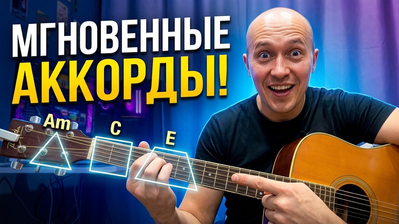 Ты НЕПРАВИЛЬНО ставишь аккорды! ❌ Секрет «фигур» на гитаре