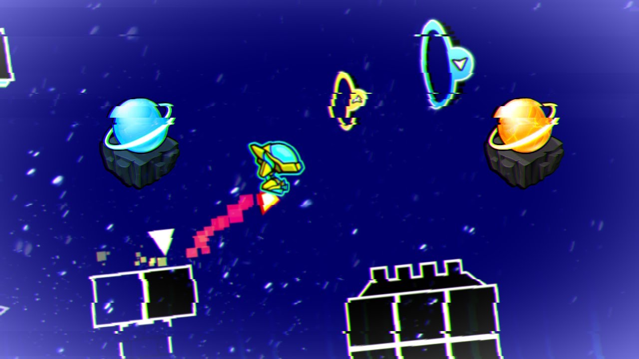 [4K] Accelerate - Space gauntlet layout by Team StormSect | Geometry dash 2.2