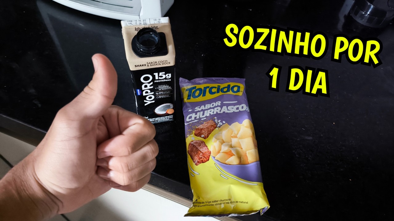 Sobrevivendo Um Dia Sozinho Em Casa (mó preguiça slk kkkk)