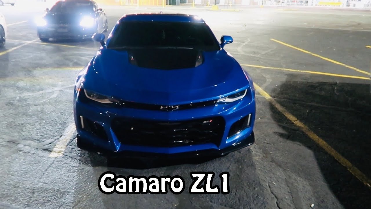 CUTTING UP IN TRAFFIC IN A CAMARO ZL1!!!! *MUST WATCH*