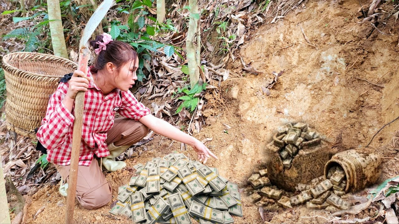 A single mother found millions of dollars in the forest.