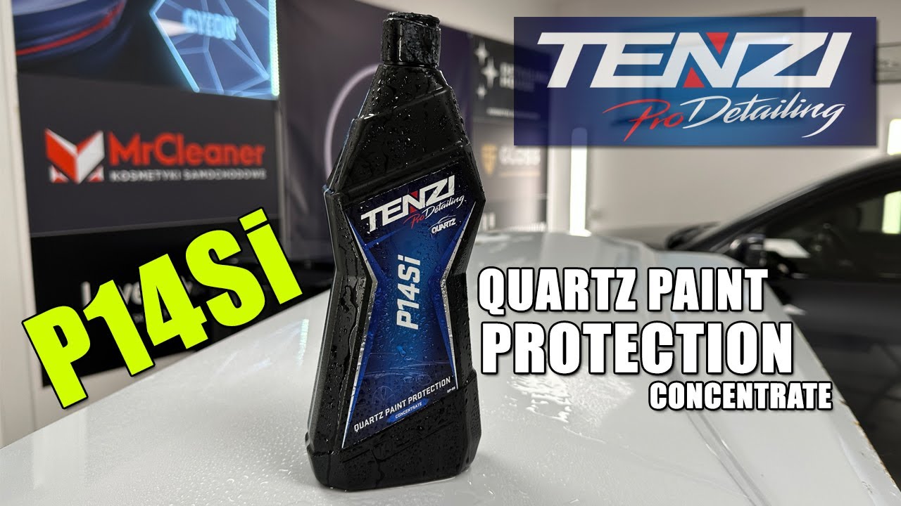 TENZI PRO DETAILING - p14Si Na bazie Kwarcu QUARTZ | KONCENTRAT | bedzie ogień w szopie? | recenzja