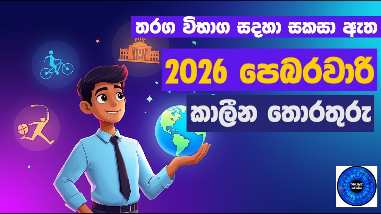තරග විභාග සාමාන්‍ය දැනීම - 36 කොටස