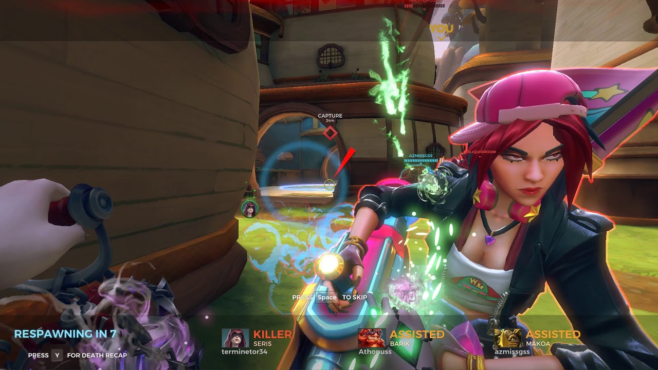 Ash Street Style 4-2 Brightmarsh Map Paladins Ranked Gameplay 2019 05 21 15 43 05