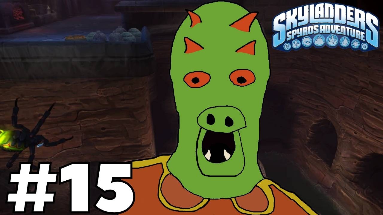 This place is scary.... IS THAT A SPIDER!? | Skylanders Spyro's Adventure
